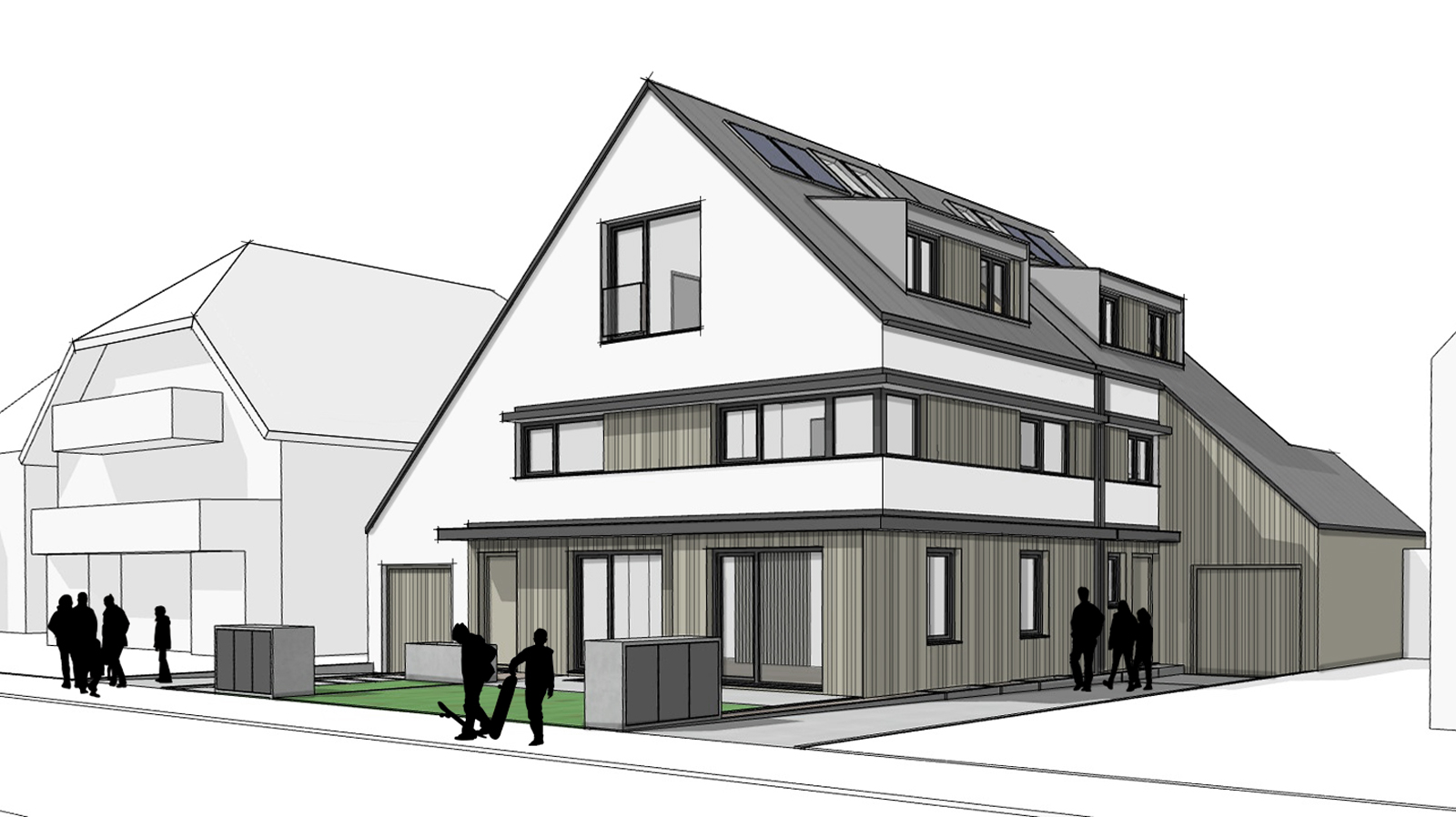 Doppelhaus M&uuml;nchen-Gro&szlig;hadern