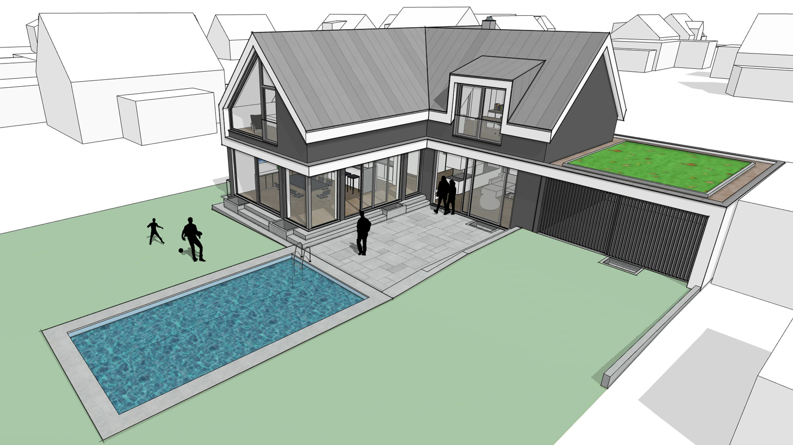 Einfamilienhaus M&uuml;nchen-Langwied