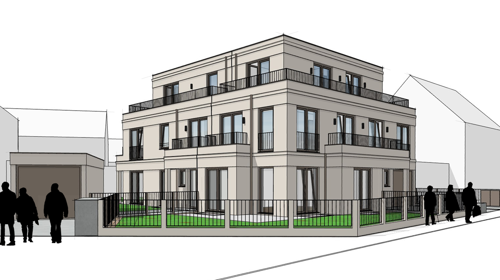 Triple-Haus M&uuml;nchen-Pasing