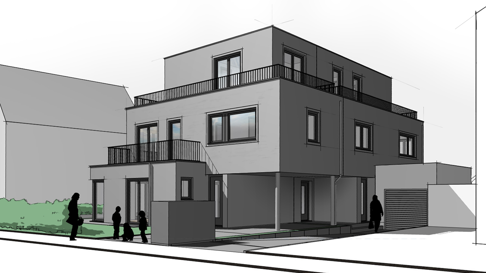 Triple-Haus M&uuml;nchen-Pasing