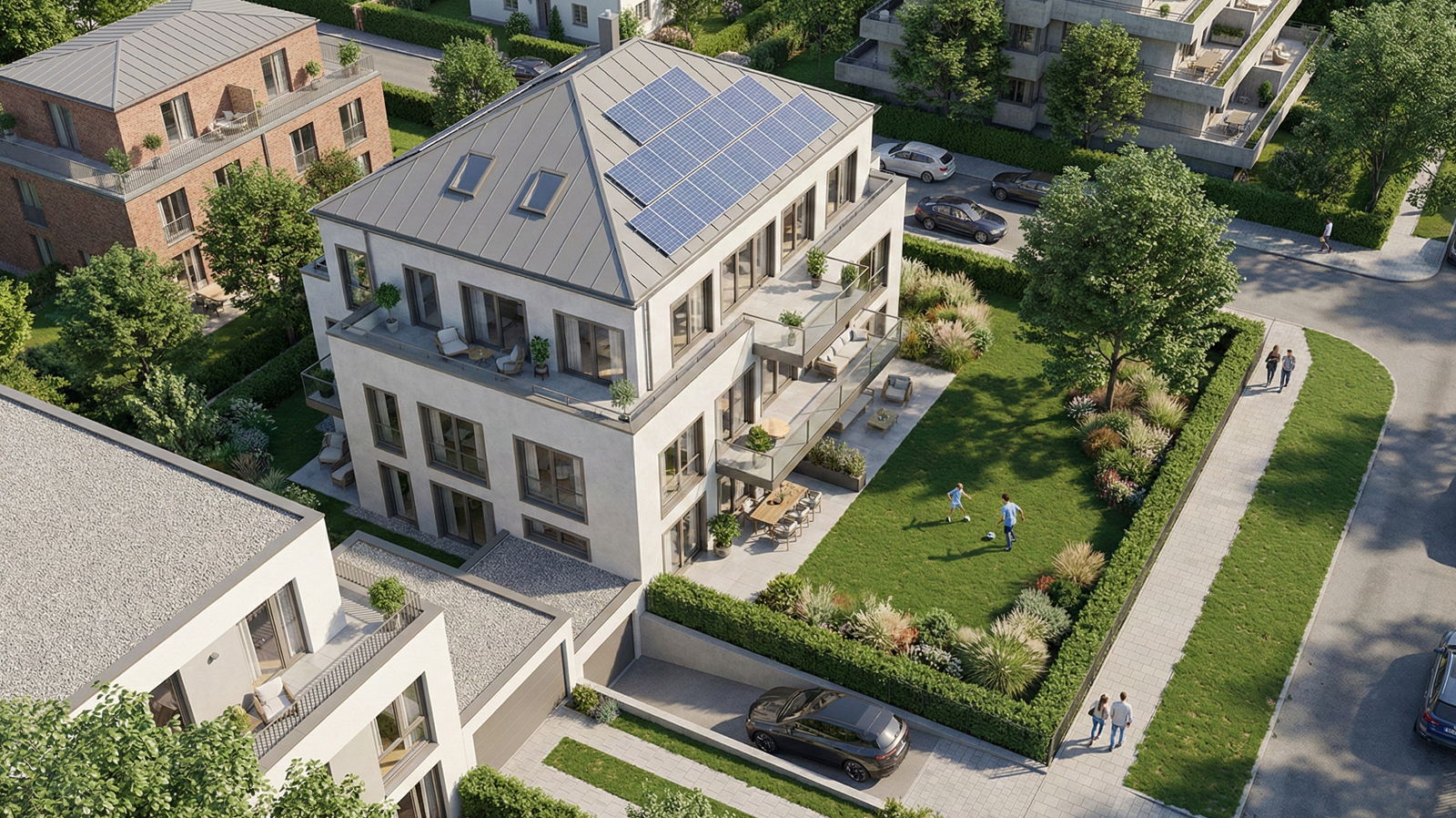 Mehrfamilienhaus M&uuml;nchen-Nymphenburg