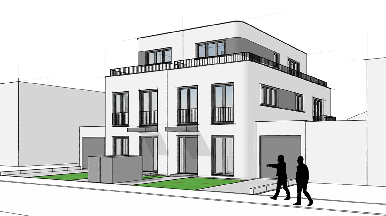 Doppelhaus M&uuml;nchen-Forstenried