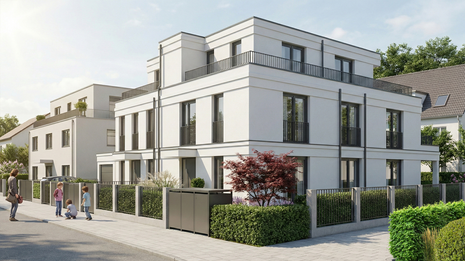 Wohnanlage M&uuml;nchen-Obermenzing