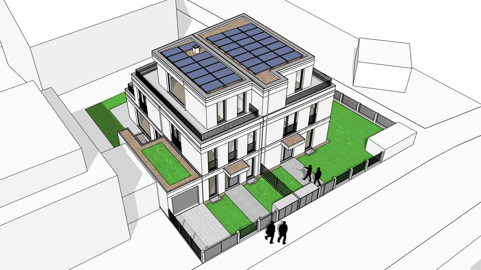 Wohnanlage M&uuml;nchen-Obermenzing