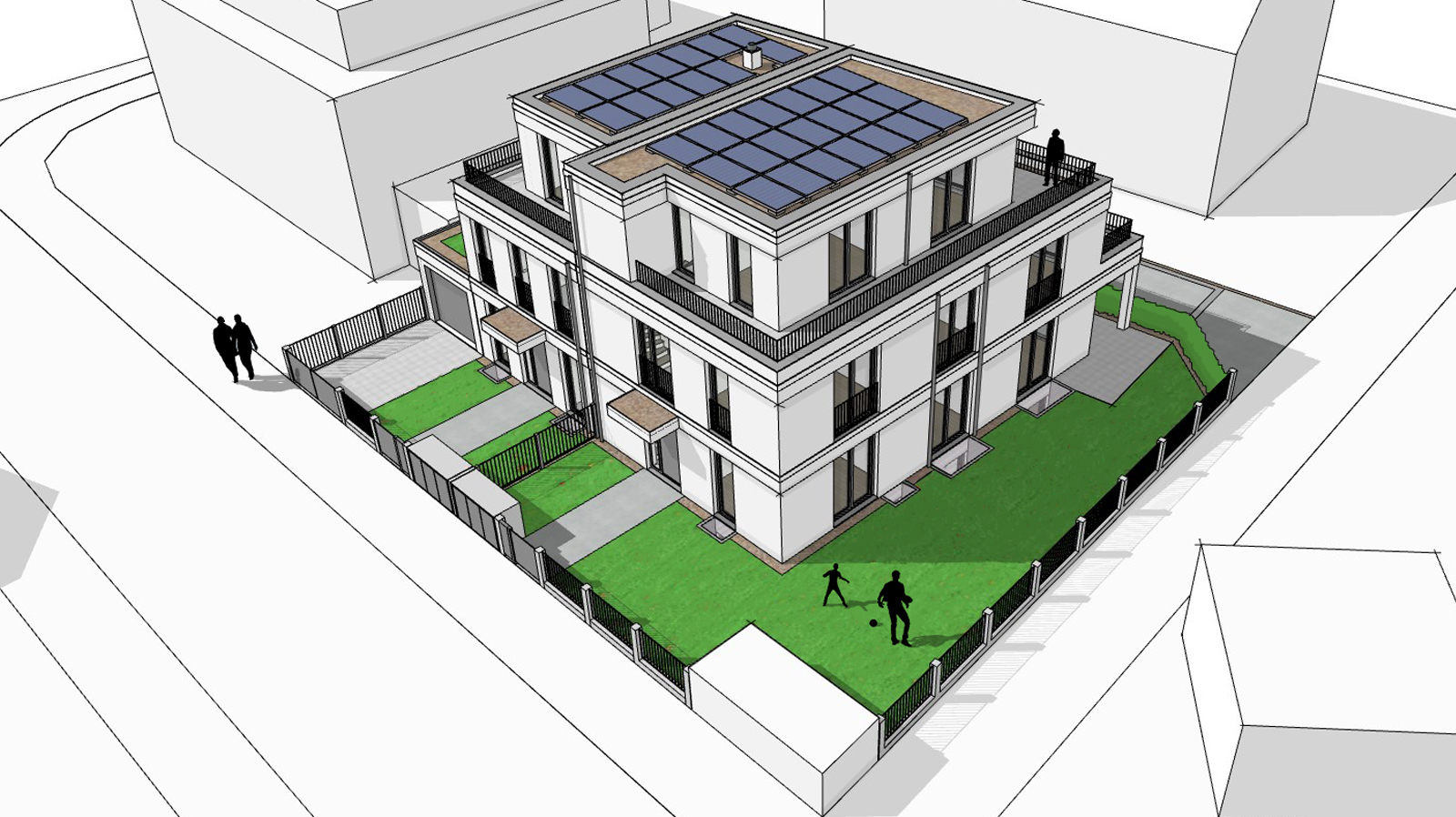 Wohnanlage M&uuml;nchen-Obermenzing