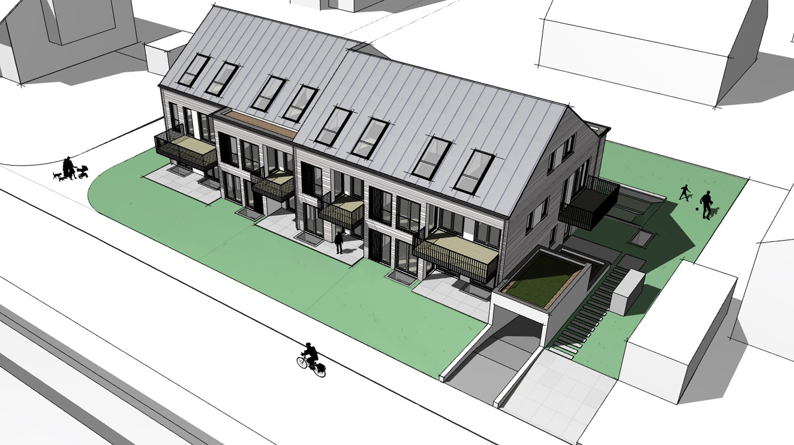 Mehrfamilienhaus M&uuml;nchen-Pasing