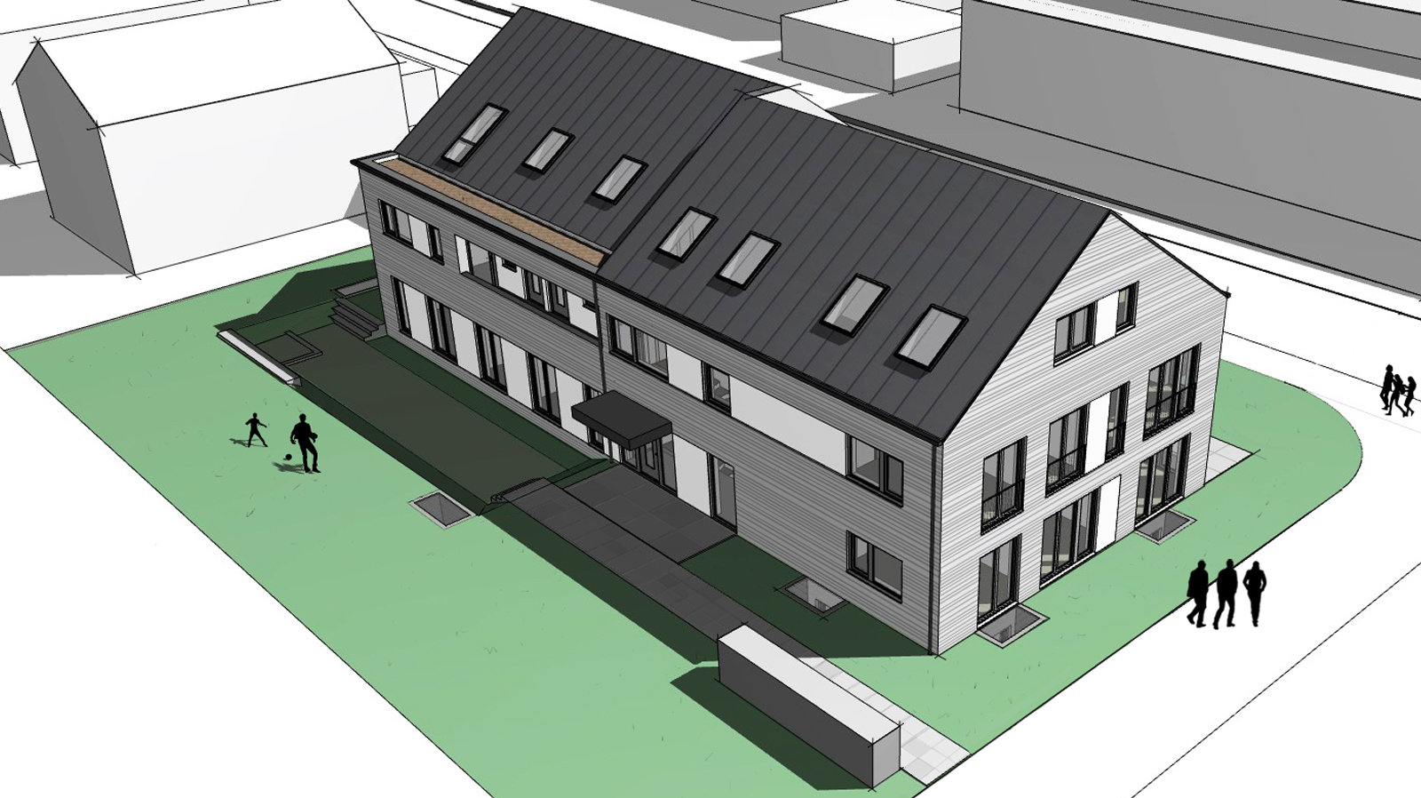 Mehrfamilienhaus M&uuml;nchen-Pasing