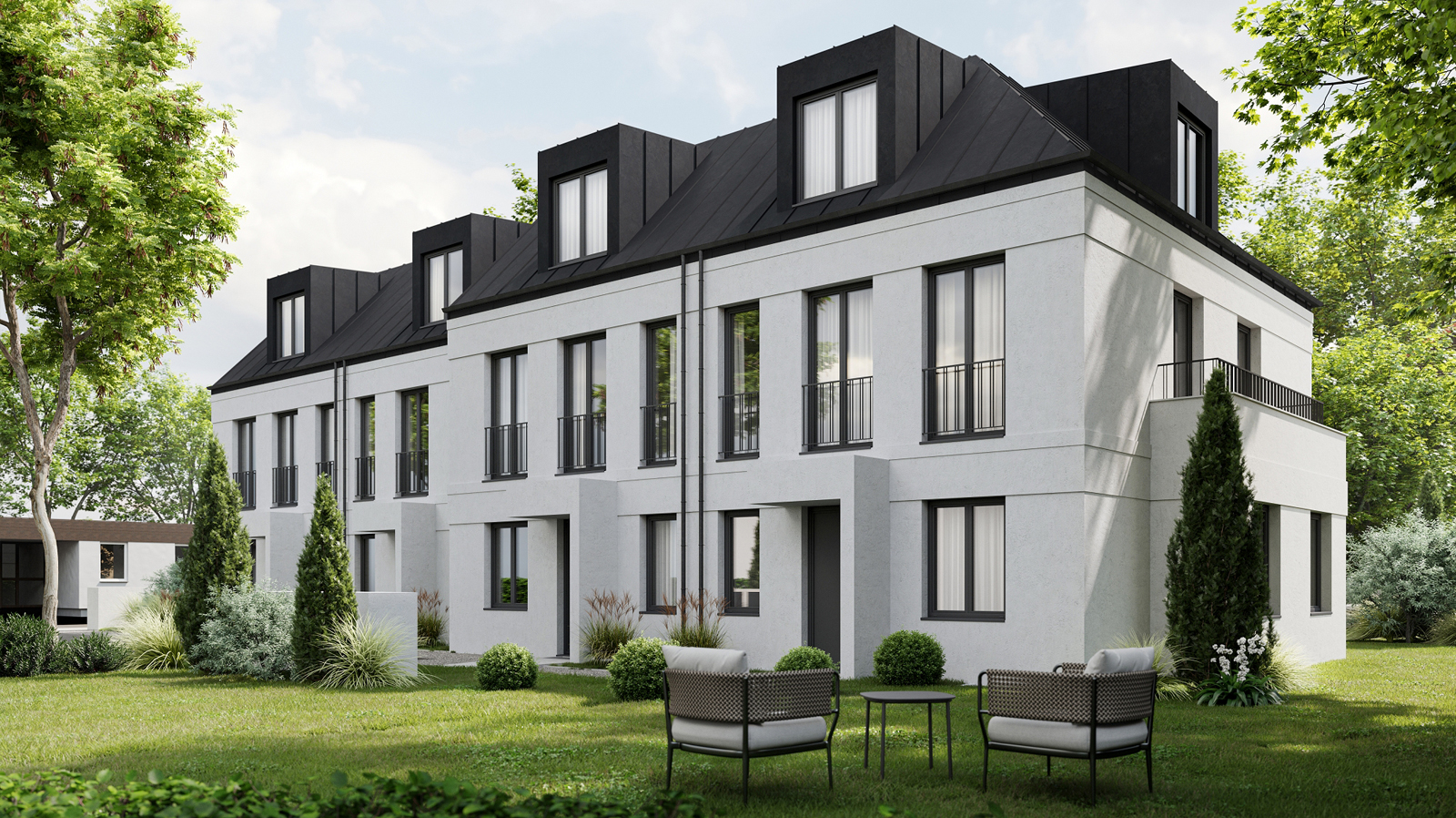 Reihenh&auml;user M&uuml;nchen-Berg am Laim