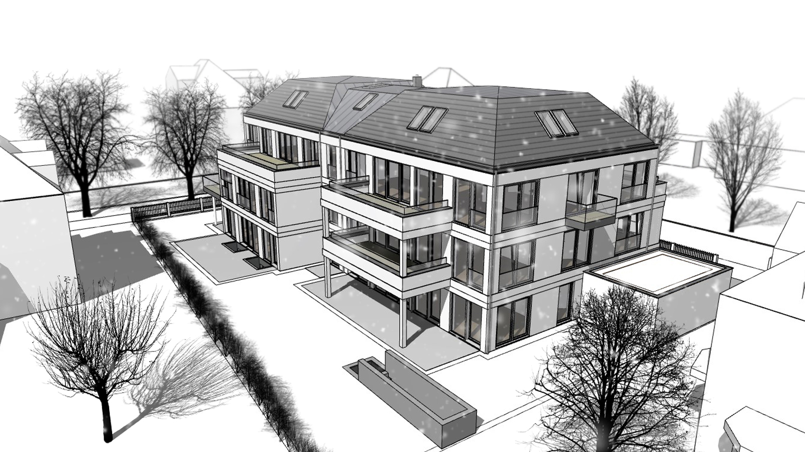 Mehrfamilienhaus M&uuml;nchen-Nymphenburg