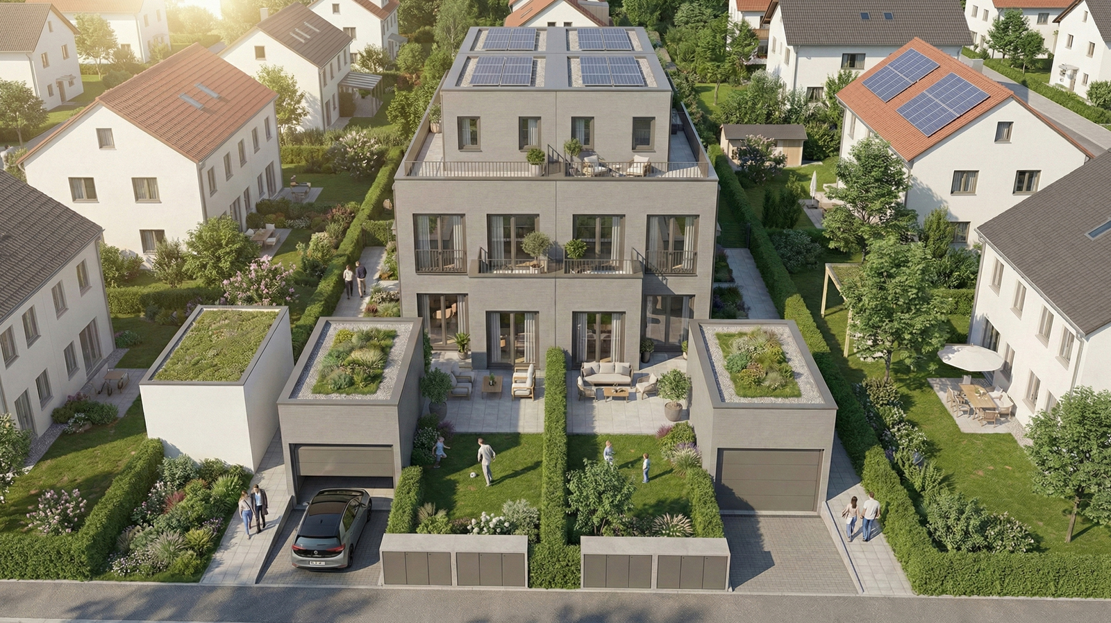 Quattro-Haus M&uuml;nchen-Aubing